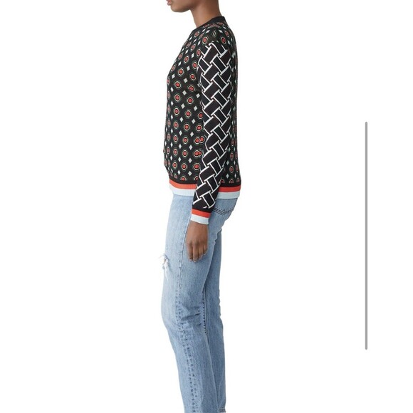 Diane Von Furstenberg Hari Knit Pullover Size M - Picture 2 of 12